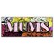 Signmission MUMS BANNER SIGN flower florist shop shoppe plants roses garden supplies B-Mums - alternate 1